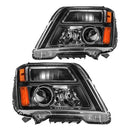 PHILTOP Headlight Assembly for 2016-2017 Terrain, Black Housing, Clear Lens - Brand New