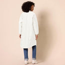 Amazon Essentials Women’s Oversized Quilted Coat, Eggshell White, Size S - Brand New