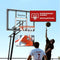 SKYTIME BASKETBALL HOOP 44" BACKBOARD PORTABLE BASKETBALL HOOP OUTDOOR BLUE - Like New