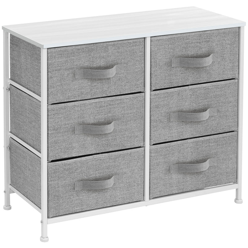 SORBUS DRESSER WITH 6 DRAWERS - WHITE - Like New