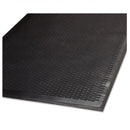 Guardian Fall Protection Clean Step Outdoor Rubber Scraper Mat - Black - Brand New