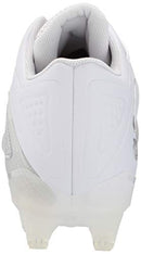 EH3446 ADIDAS MEN'S FREAK CARBON FOOTBALL SHOES WHITE/SILVER METALLIC SIZE 13 - Like New