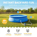 Funsicle Quickset 10' x 30" Round Above Ground Swimming Pool - White - Brand New
