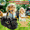 Automatic 18000+ Per Minute Big Bubbles Blower Maker for Kids Toddlers - Black - Like New