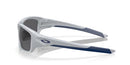 OAKLEY VALVE SUNGLASSES OO9236 05 MATTE FOG FRAME GRAY POLARIZED-TRADE IN SIZE - Like New