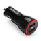 ANKER CAR CHARGER ADAPTER, 24W DUAL USB CAR PHONE CHARGER - BLACK/RED - Like New