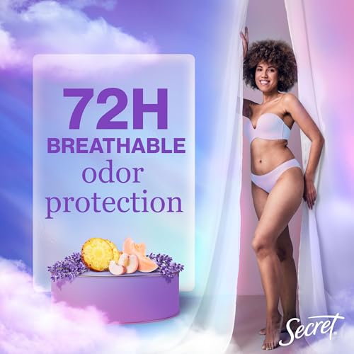 SECRET FRESH ANTIPERSPIRANT DEODORANT FOR WOMEN, 2.6 OZ - BLUE - Brand New
