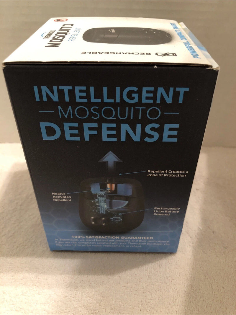 THERMACELL MOSQUITO REPELLENT E55 GRAPHITE RECHARAGEBLE 12 HOUR - GRAPHITE - Like New