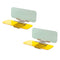 ZONETECH DAY AND NIGHT ANTI-GLARE CAR WINDSHIELD VISOR (2 PACK) - GRAY/YELLOW - Like New