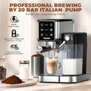 TENKER Espresso Machine 20 Bar, Cappuccino Machine with Automatic Milk Frother - Like New
