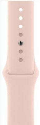 APPLE WATCH 6 GPS CELLULAR 44MM STAINLESS STEEL GOLD PINK SPORT BAND - Like New