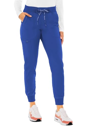 Med Couture Jogger Pant with 5 Pockets MC7710 - X-Small, Royal - Brand New