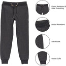 GALAXY BY HARVIC BOYS FLEECE JOGGER SWEATPANTS SLIM FIT SIZE MEN S NAVY BLUE - Like New