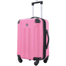 TRAVELERS CLUB CHICAGO HARDSIDE EXPANDABLE SPINNER LUGGAGES, HOT PINK, 20" - Brand New