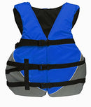 MW Adult Universal Life Jacket Ski Vest - Blue - Brand New