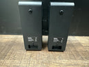 ONN SATELLITE SIDE/REAR SPEAKERS FOR 100043839 5.1 SOUNDBAR SYSTEM - BLACK - Like New