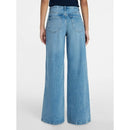 TIME & TRU TIME AND TRU WOMEN'S WIDE LEG JEANS, 31" INSEAM SIZE 10 - MEDIUM WASH - Brand New