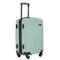 KENSIE WOMEN'S HILLSBORO LUGGAGE & TRAVEL BAGS SET, 20" CARRY-ON - GREEN GRANITE - Like New