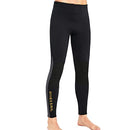 DIVE AND SAIL WETSUIT PANTS WETSUIT TOPS 3MM NEOPRENE PANTS. 2XL - BLACK - Like New