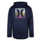 HURLEY BOYS' LONG SLEEVE HOODED T-SHIRT SIZE: YOUTH M - OBSIDIAN HEATHER - Brand New