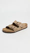 0552813 BIRKENSTOCK ARIZONA SOFT FOOTBED SANDALS SIZE MEN 3-3.5 WOMEN 5-5.5 - Like New