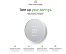 Google Nest Smart Programmable Wifi Thermostat - Charcoal GA02081-US Like New