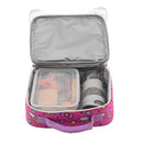 HELLO KITTY KIDS' SQUARE LUNCH BOX AND BAG - PINK/SILVER - Like New