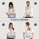 Ergobaby All Carry Positions Breathable Mesh Baby Carrier, Omni Breeze - Olive - Like New