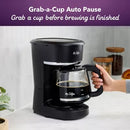 MR. COFFEE 12-CUP PROGRAMMABLE COFFEE MAKER - BLACK - Like New