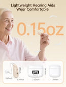 BIGPROT HEARING AIDS RECHARGEABLE FOR SENIORS LIGHTWEIGHT HEARING AMPLIFIERS - Like New