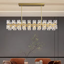 APBEAMLighting Chandeliers 40 Light Modern Retangular - Scratch & Dent