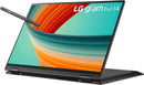 LG Gram 2in1 Lightweight Laptop, 14” WUXGA TOUCH, i7-1360P 32GB 1TB SSD - Black Like New