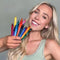 BIC GELOCITY QUICK DRY ASSORTED COLORS GEL PENS MEDIUM POINT 0.7MM 8-COUNTPACK - Brand New