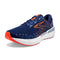BROOKS MEN'S GLYCERIN GTS 20 SUPPORTIVE RUNNING BLUE DEPTHS/PALACE BLUE/ORANGE - Like New