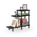FURINNO TURN-N-TUBE 3-TIER SOFA SIDE TABLE ESPRESSO/BLACK - 18127EX/BK - Like New