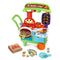 LEAPFROG BUILD-A-SLICE PIZZA CART FRUSTRATION FREE PACKAGING MULTICOLOR - Like New