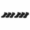 NIKE DRI-FIT PERFORMANCE BASIC NO SHOW SOCKS - SIZE: YOUTH 5-7- BLACK - Brand New