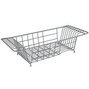 Kitchen Details Sink Dish Drainer Drying Rack - Grey - Brand New