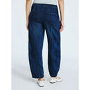 SCOOP DARK WASH BARREL PANTS SIZE SMALL 4-6 - DARK WASH BLUE JEANS - Brand New
