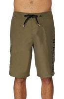 X003KZYOYL O'NEILL Men's 21" Solid Boardshorts - Military Green 36 - Brand New