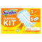 SWIFFER DUSTERS STARTER KIT, KIT INCLUDES 1 HANDLE AND 5 DUSTERS - LIGHT BLUE - Brand New