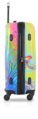 TUCCI DISEGNO TUCCI ITALY – VORTICE II ART 3-PIECE HARDSIDE UNISEX - MULTICOLOR - Brand New