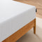 ZINUS CALM 10" KING TIGHT TOP COOLING GEL MEMORY FOAM MATTRESS - WHITE - Like New