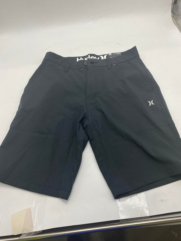 HURLEY MENS MIDWEIGHT HYBRID WALKSHORT - SIZE: MEN 30 - BLACK - Like New