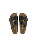 BSK-51191 Birkenstock Arizona Black Mens Sandals Size 42 EU - Like New