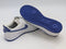 NIKE AIR FORCE 1 BY YOU CUSTOM SNEAKERS - SIZE: MEN 9.5 - WHITE/BLUE - Like New