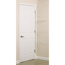 Household Essentials Hinge-It Clutterbuster Valet Family Towel Bar - White - Brand New