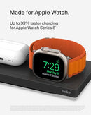 BELKIN MAGSAFE 3-IN-1 WIRELESS CHARGING PAD - BLACK - Like New