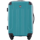 Travelers Club Chicago Hardside Expandable Spinner Luggage Teal 22" Carry-On - Brand New