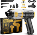 SVOKO HANDHELD VACUUM CLEANER 21000PA SUCTION WITH BRUSHLESS MOTOR BLACK/YELLOW - Like New